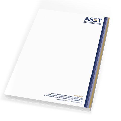 ASET letterheads