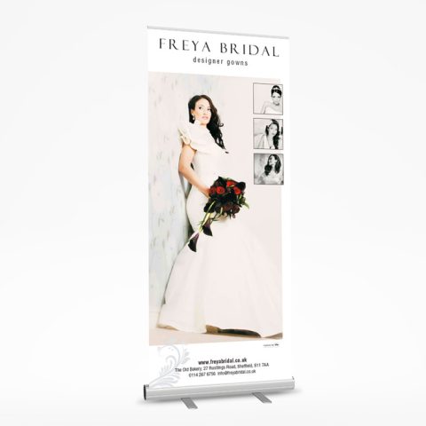 Freya Bridal roller banner