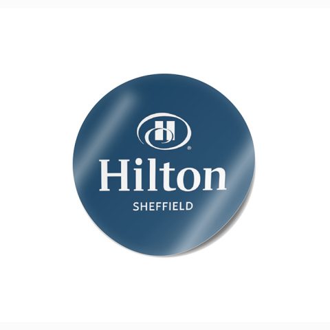 Hilton Sheffield stickers