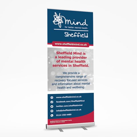Mind Sheffield roller banner