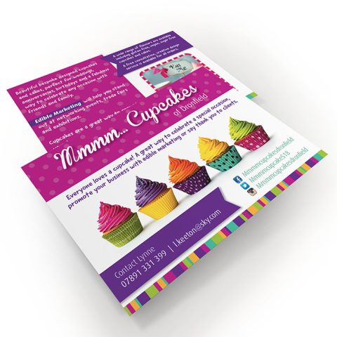 Mmmm... Cupcakes postcards