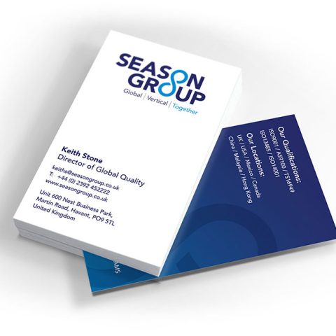 Season Group business card