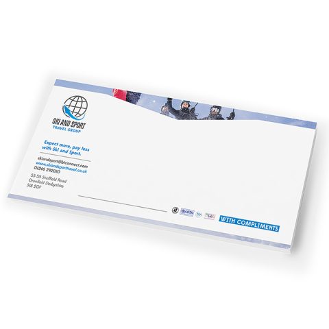 Sky and Sport compliment slip