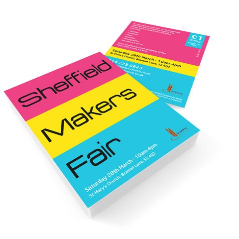 Sheffield Makers Fair postcards
