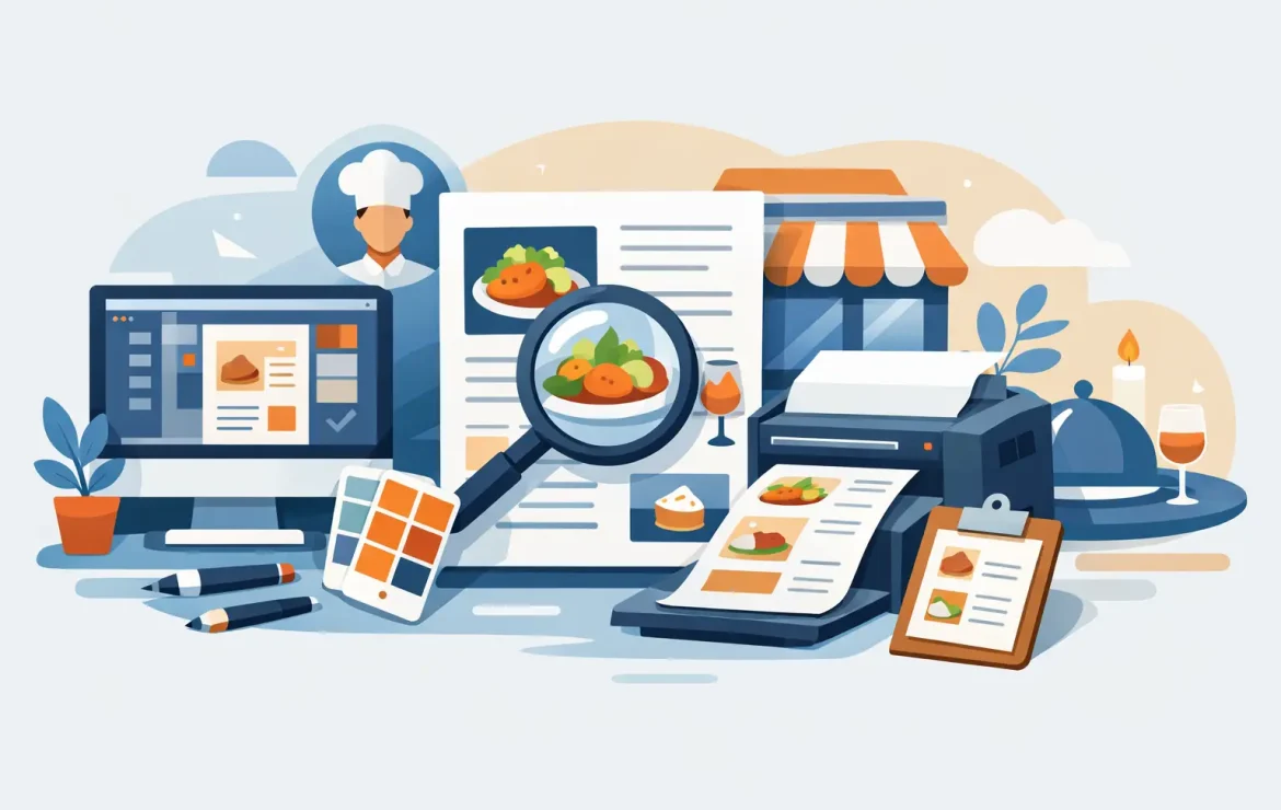 Menu Printing for Restaurants That Works
