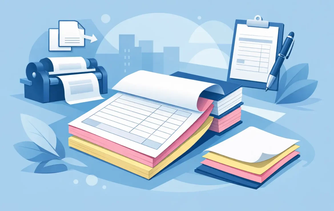 NCR Invoice Book Printing Explained