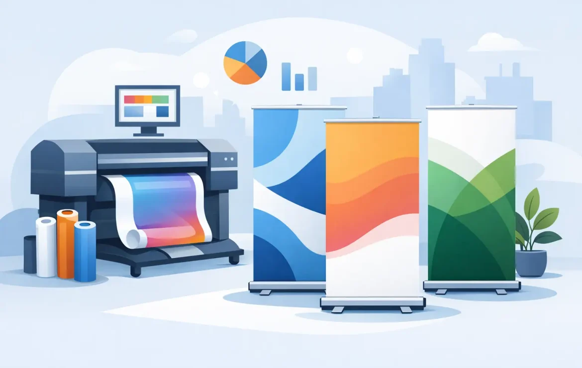 Roller Banner Printing for Better Displays