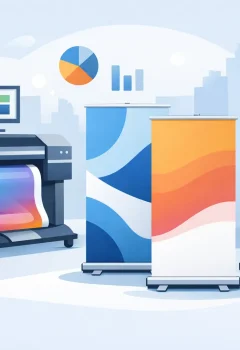 Roller Banner Printing for Better Displays