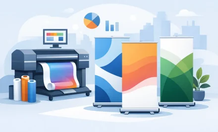 Roller Banner Printing for Better Displays
