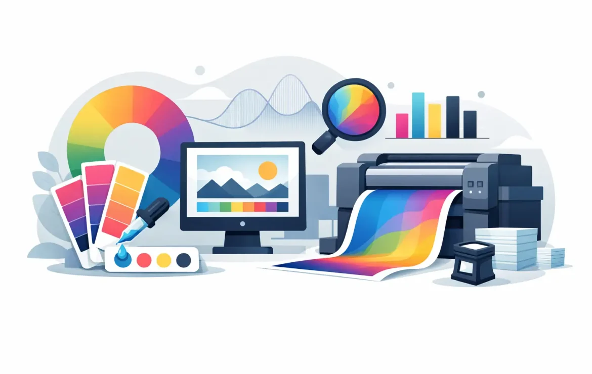 How the Colour Managed Printing Process Works